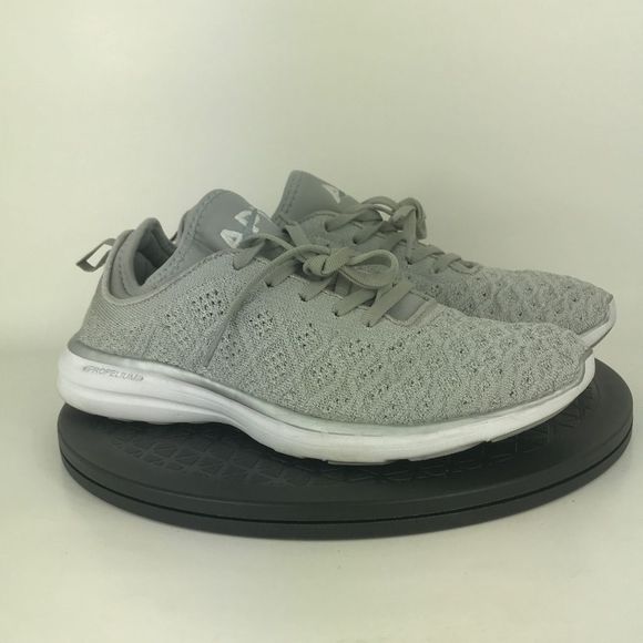 APL Techloom Phantom Gray/Silver Athletic Running Shoes Women's Size 9.5 - Picture 3 of 12